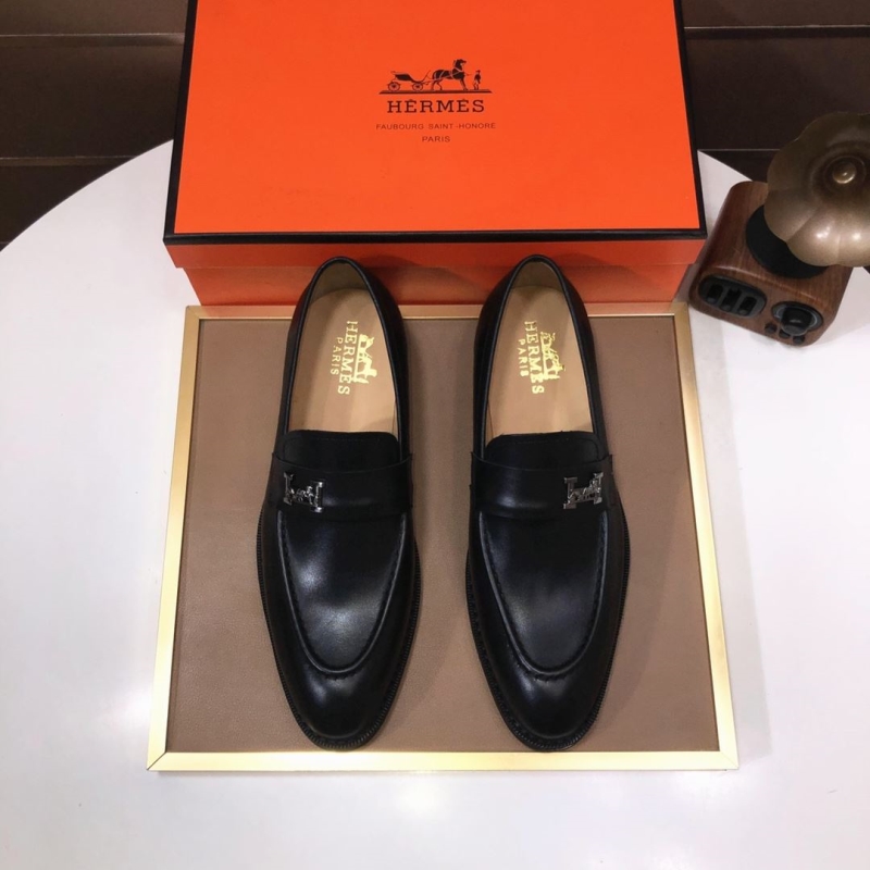 H**mes leather shoes